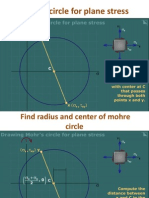 Mohr's Circle: Find Principle Stresses Using Circle Equation