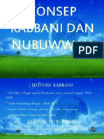 Konsep Rabbani Dan Nubuwwah