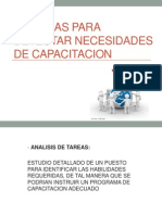 Tecnicas para Detectar Necesidades de Capacitacion