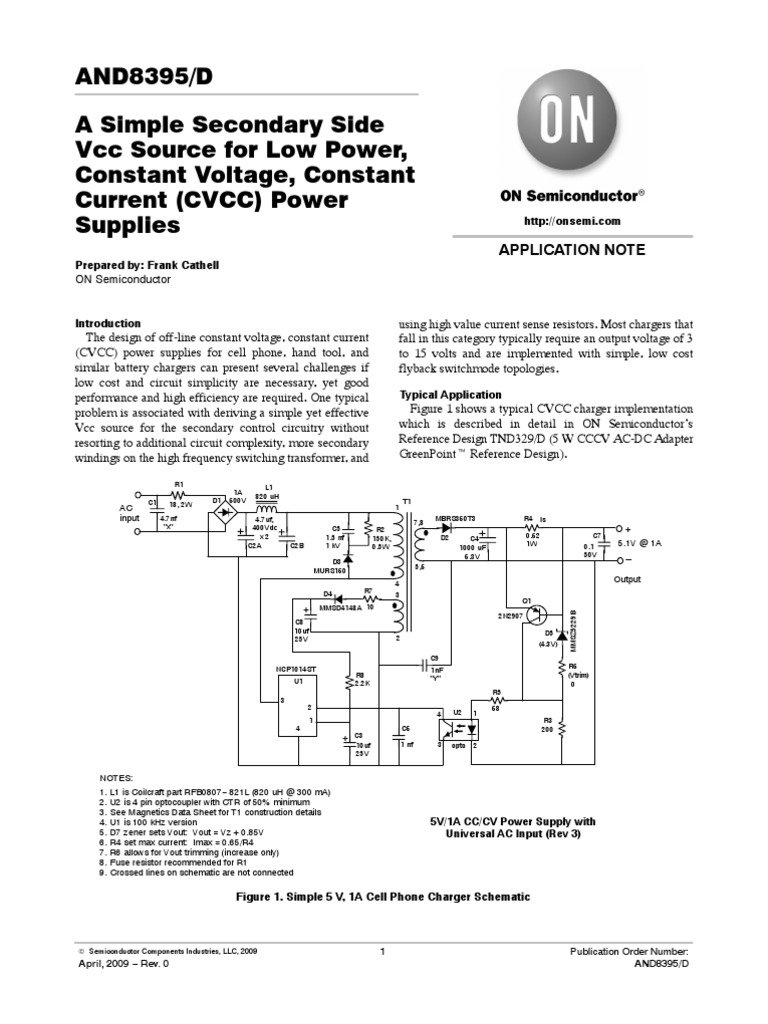 Phone Charger Schematic | PDF | Power Supply | Battery Charger