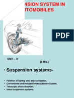 Suspension System in Automobiles