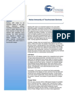 White Paper: Noise Immunity of Touchscreen Devices