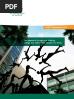 INSEAD MBA 2013 Brochure