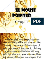 Excel Mouse Pointer
