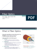 Fiber Optics: By: Engr. Syed Asad Ali