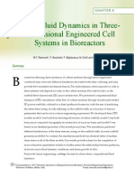 Micro Fluid Dynamics in Three-Dimensional Engineered Cell Systems in Bioreactors