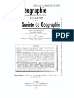 Société de Géographie 1911