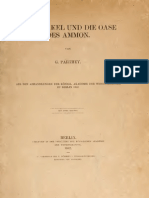 Parthey - Das Orakel Und Die Oase Des Ammon 1862