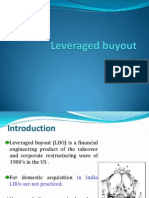 Chp. 9 Leveraged Buyout