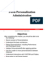 Admin FormPersonalization