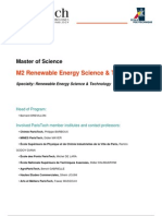 M2 Renewable Energy Science & Technology