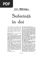 Ion Baiesu - Suferinta in Doi