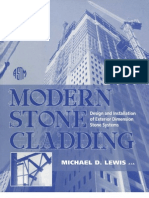 691.2 LEW Mod - Modern Stone Cladding. Design and Installation of Exterior Demiension Stone Systems - Lewis, Michael D.