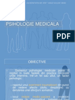 PSIHOLOGIE MEDICALA
