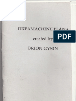 19232409 Brion Gysin Dreamachine or Dream Machine Plans