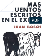 Juan Bosch - Ms Cuentos Escritos en El Exilio PDF