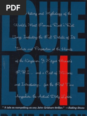 Marsh D  Louie Louie The History and Mythology of The World s  