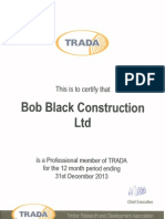 TRADA Certificate PDF