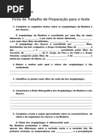 História 6º - As caracteristicas dos arquipélagos da Madeira e dos Açores