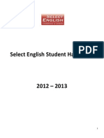 Select English Student Handbook 2012-2013