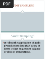 Audit Sampling