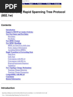 Understanding Rapid Spanning Tree Protocol (802.1w) : Support of RSTP in Catalyst Switches New Port States and Port Roles