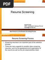 Download How to screen CVs by suyyam SN12811983 doc pdf