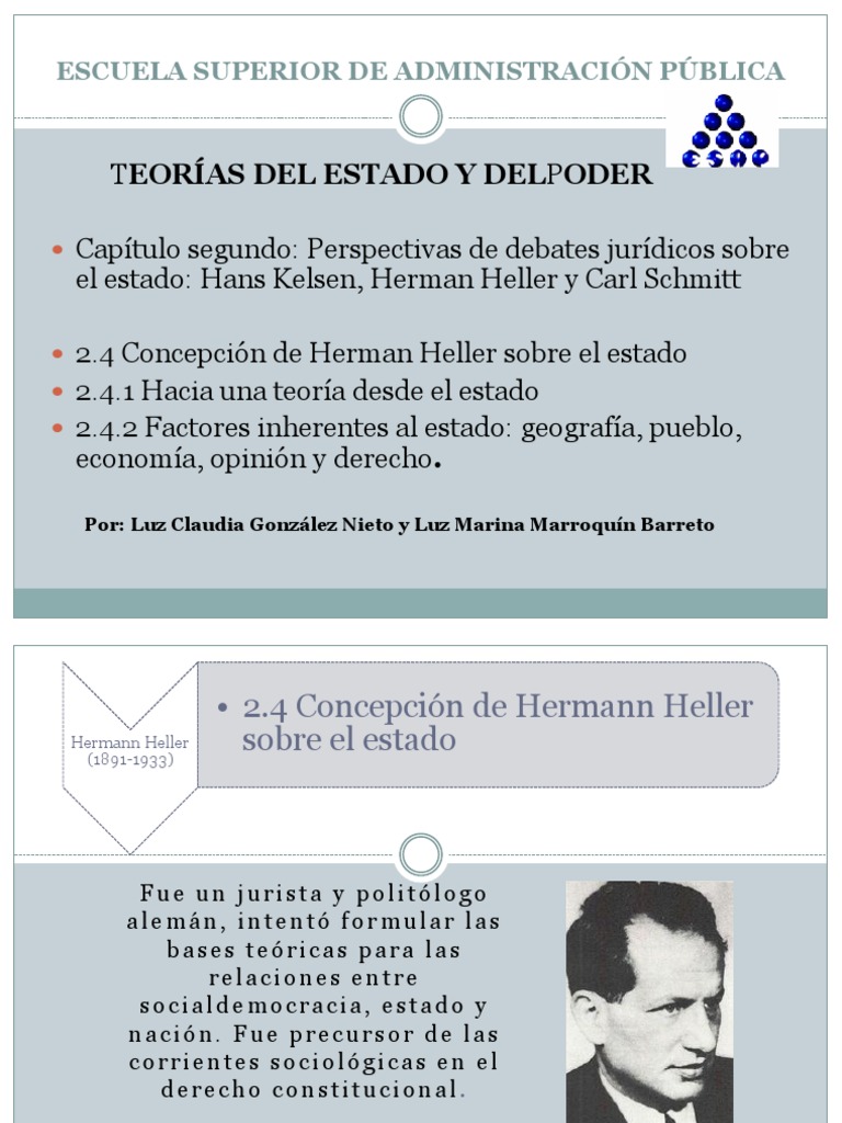 Exposicion Hermann Heller PDF | PDF | Estado (política) | Geografía