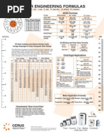 Motor Engineering Formulas