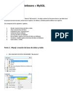 Base de Datos Netbeans MySQL