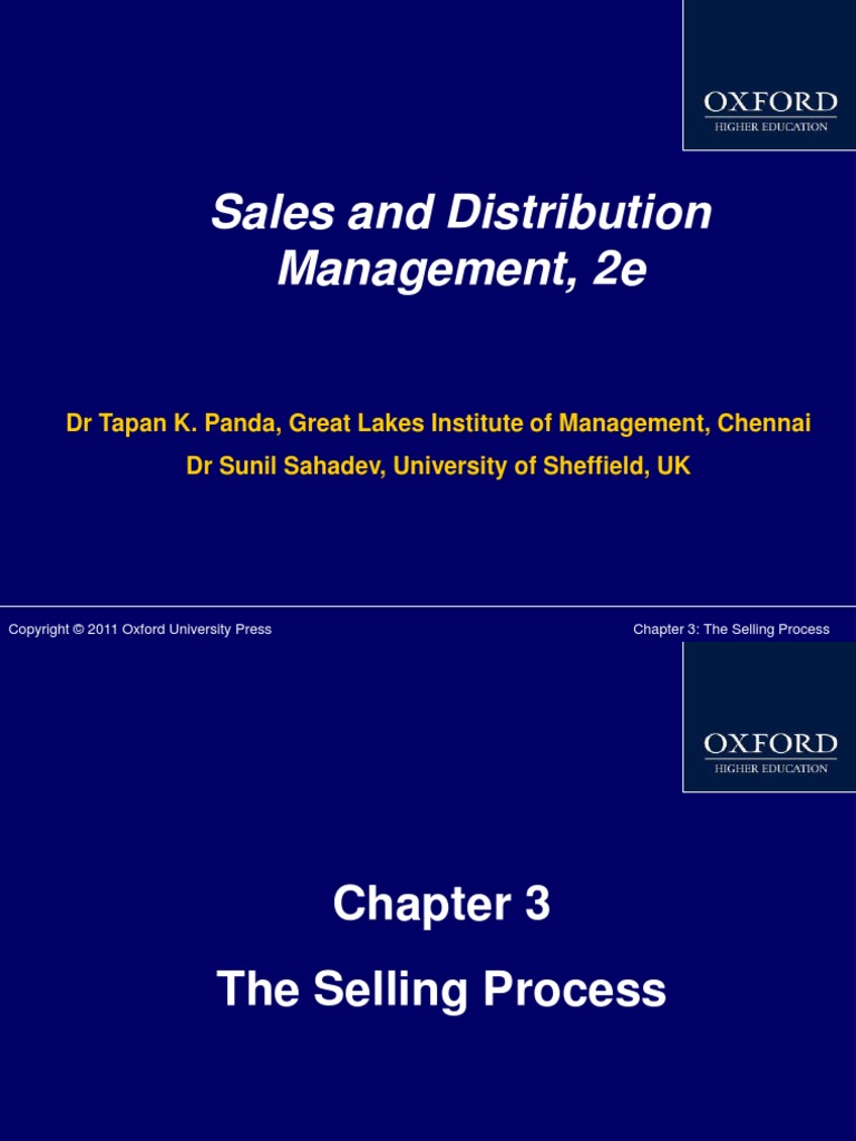 412 33 Powerpoint Slides 3 Selling Process Chap 3 | PDF | Sales ...