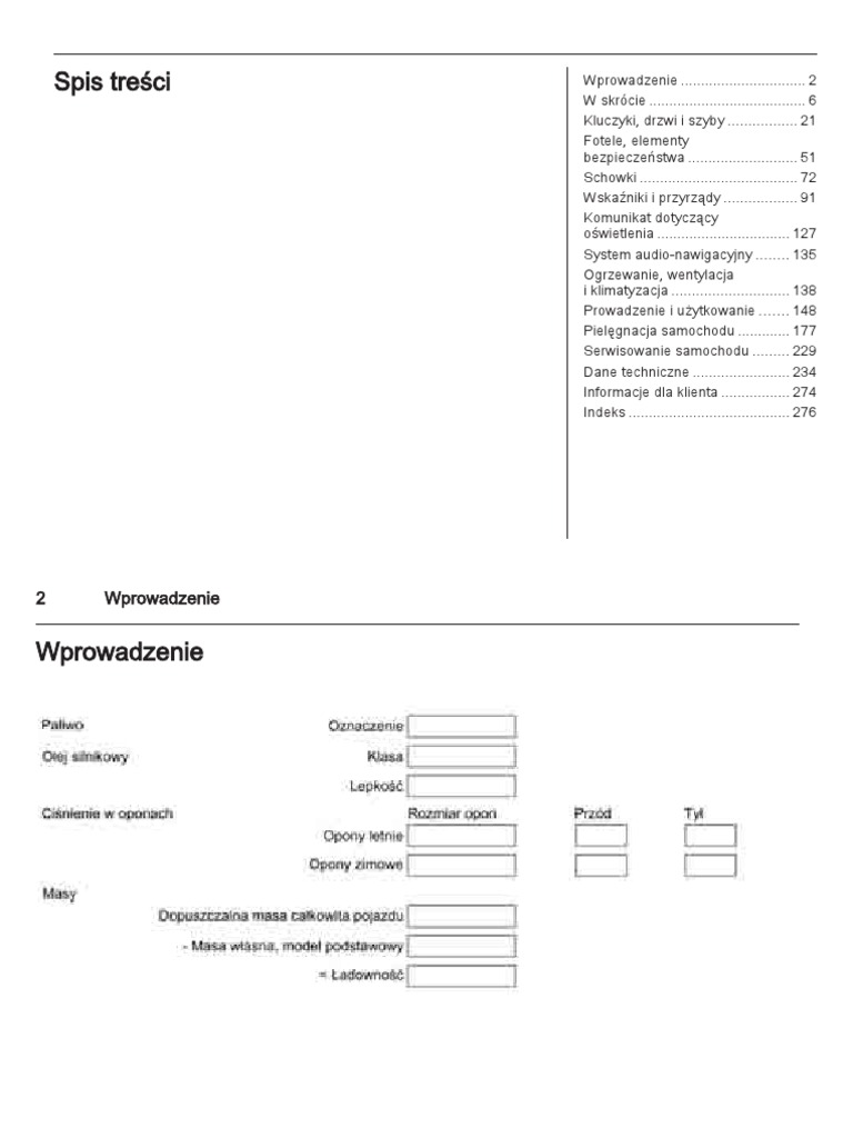Toyota Avensis Iii Instrukcja Obsługi Pdf