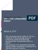 CPI - The Consumer Price Index
