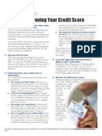 5 Tips For Improving Your Credit Score