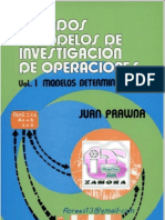 Metodos y Modelos de Investigacion de Operacones