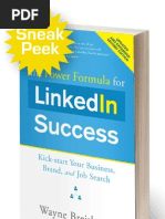 Download Chapter from the 2nd edition of The Power Formula for LinkedIn Success Kick-Start Your Business Brand and Job Search  by Wayne Breitbarth SN128145450 doc pdf