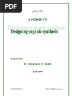 a primer to Designing Organic Synthesis