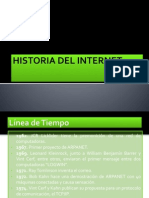 Historia Del Internet