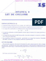 Cap - 1 - Electrotatica - Ley de Coulomb