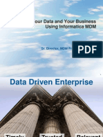 Master Your Data and Master Your Business Using Informatica MDM