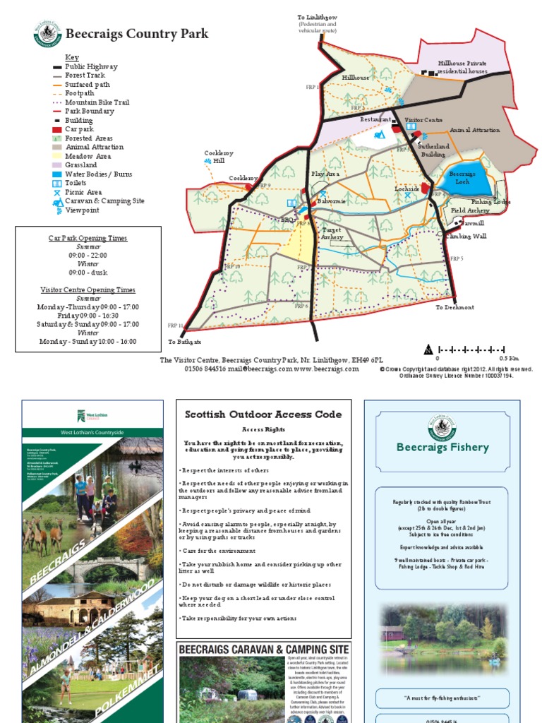 Beecraigs Park Map | PDF