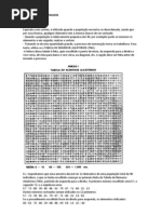 TÉCNICAS DE AMOSTRAGEM