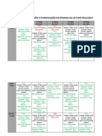 CALENDARIZAÇÃO E PLANIFICAÇÃO DA SEMANA DA LEITURA13