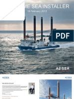 Welcome aboard SEA INSTALLER offshore wind vessel