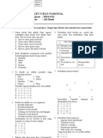 Soal Un Biologi Xii Ipa (Lat 2)