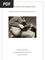 Download 10 Must Know Jazz Guitar Licks eBook by jimmyjoe SN128182294 doc pdf