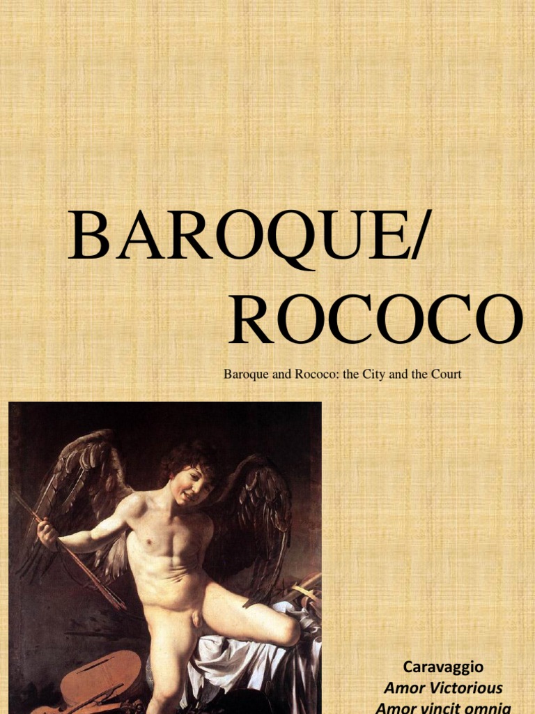 Baroque vs. Rococo: Key Differences | PDF | Baroque | Art Media