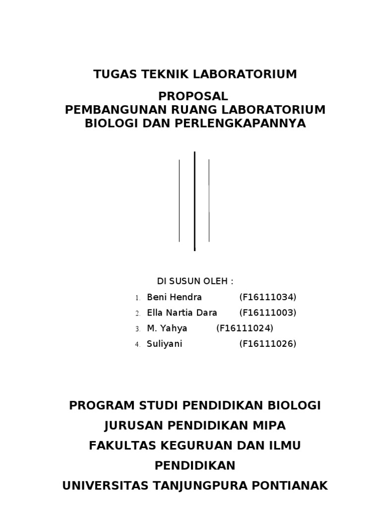 Tugas Proposal Pengajuan Laboratorium Biologi Sma2012 PDF