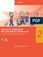 Libro Familias y Comunidad en El Marco Curricular 2