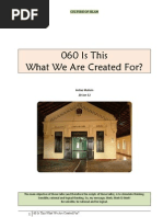 060 Is This What We Are Created For?